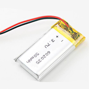사용자 정의 602035 50mah 800mah <span class=keywords><strong>3.7v</strong></span> 리튬 폴리머 배터리 리튬 이온 셀 충전식 배터리 Lipo 배터리 - Product Image 1
