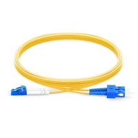 Cordon de raccordement en fibre optique LC-LC OM3/OM4