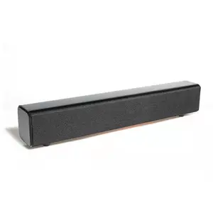 soundbars סאב Suppliers-מפעל סיטונאי המחיר הטוב ביותר שולחן העבודה נייד סטריאו קול Bluetooths HIFI Soundbar רמקולים עם שחור צבע בד