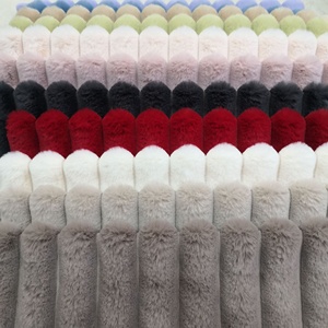 Federa in Poliestere di Tendenza, Tinta Unita con Righe Verticali, Copricuscino Rettangolare in Stile Nordico, Tecnica Tessuta - Product Image 4