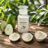 Poudre d'extrait de Naringine pure extraite de l'eau, sans solvant, de qualité alimentaire, issue de la peau de pamplemousse, pour sachet en poudre