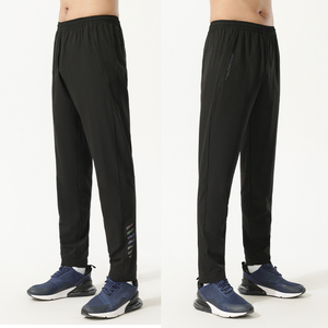Mens Training Track Pants Quick Dry Athletic Workout Pants Plain Gym <b>Jogging</b> Pants for Men - Product Image 5