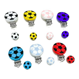 Perles en silicone de qualité alimentaire sans BPA, certifiées CE/EN71, sûres pour la dentition des bébés, style jouet souple - Product Image 3