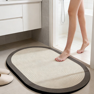<span class=keywords><strong>Tapis</strong></span> de sol <span class=keywords><strong>absorbant</strong></span> et antidérapant en terre de diatomée de haute qualité à séchage rapide pour chambre, salle de bain, toilettes et <span class=keywords><strong>entrée</strong></span> - Product Image 3