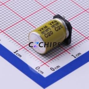 Condensador Electrolítico de Aluminio SMD VKMD1251C681MV, D8xL12.5mm 680uF 20% 16V 1.25A-100kHz - Product Image 2
