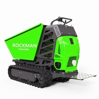 Italien Design Benzinmotor angetrieben hydraulischen Raupen Mini Dumper mit Nutzlast 500KG