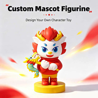Figura de Dragón 3D de PVC Personalizada OEM ODM, Personaje de Dibujos Animados Personalizado, Juguete de Vinilo en Caja Ciega, Recuerdo Corporativo, Figura Decorativa de Mascota