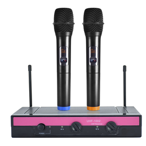 Mélangeur karaoké double système de microphones sans fil micro portable pour karaoké chantant église <span class=keywords><strong>barre</strong></span> de <span class=keywords><strong>son</strong></span> haut-parleur KTV - Product Image 4
