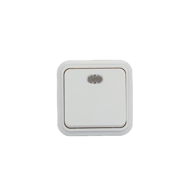 Smart WiFi Touch Panel Wall Switch 1 Gang 1 Key Wall Switch EU Standard Flush Mounted Wall Switch