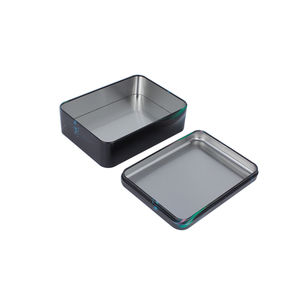 Benutzer definierte GQ Marke Rechteck Blechdose Modell GQ-168 für Kondom Verpackung mit lackiertem Finish und Offsetdruck - Product Image 5