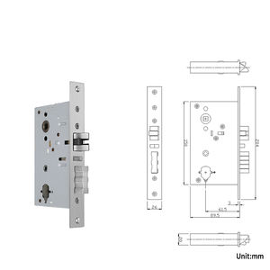 מכירה לוהטת נירוסטה Rfid כרטיס מלון מנעול דלת מערכת עם חיסכון באנרגיה מתג - Product Image 6