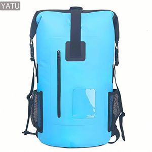 핫세일 PVC 대용량 경량 방수 스포츠 짐 트레킹 캠핑 여행 더플백 도매 고품질 가방 25L - Product Image 1