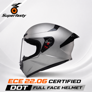 Casco de Motocicleta Integral al por Mayor con Bluetooth Inteligente, Doble Visor y Certificación DOT ECE para Usuarios de Gafas, Ideal para Motociclistas Urbanos - Product Image 1