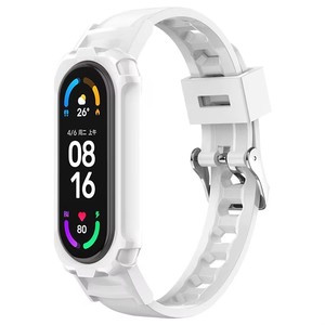 Correa de <span class=keywords><strong>reloj</strong></span> transparente para <span class=keywords><strong>Xiaomi</strong></span> Watch Funda protectora Correa de muñeca de silicona colorida transparente para <span class=keywords><strong>Xiaomi</strong></span> <span class=keywords><strong>Mi</strong></span> <span class=keywords><strong>Band</strong></span> 7 6 <span class=keywords><strong>5</strong></span> 4 3 - Product Image 2