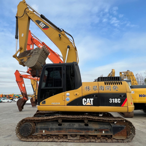 Excavatrice d'occasion CAT 318C Prix bon marché Excellente performance Excavatrice d'occasion CAT à vendre - Product Image 1