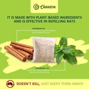 Sachets répulsifs naturels et écologiques pour rats et souris à base <span class=keywords><strong>de</strong></span> plantes avec huile <span class=keywords><strong>de</strong></span> menthe poivrée, longue durée (7-10 pièces) - Product Image 6