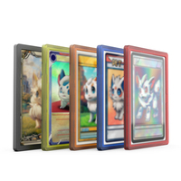 Porta Tarjetas Magnéticas para Teléfono, Nuevo Protector de Tarjetas Coleccionables Pokémon, Tarjetas Deportivas PTCG, Estuche Protector Transparente del Fabricante