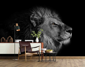 Personnalisé Moderne 3D Sculpté Tigre <span class=keywords><strong>Lion</strong></span> Papier Peint Mural Étanche Soie pour Canapé TV Salle <span class=keywords><strong>De</strong></span> Bains Centre Commercial Fond Papier Peint Mur Tissu - Product Image 5
