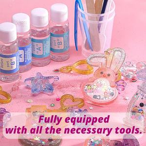 Creëer Je Eigen Diy Sleutelhangers En Raamkunst Met Kristallen Hanger Suncatchers Educatief Speelgoed Voor Kinderen Voor Geschenken - Product Image 4