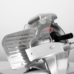 Nouvelle trancheuse à viande congelée semi-automatique commerciale 0,32 KW avec lame en acier inoxydable, épaisseur réglable, garantie 1 an - Product Image 2