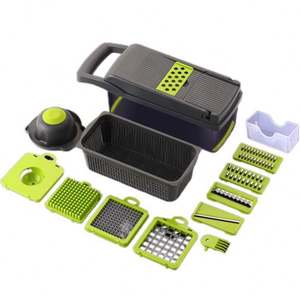 Utensilio de Cocina, Cortador de Verduras Manual Multifuncional, Picador de Cebolla, Cortador de Verduras en Cubos - Product Image 1