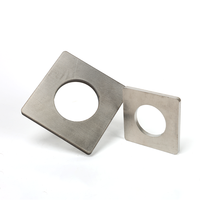 Custom Stainless Steel Square Washers Flat Metal Spacers
