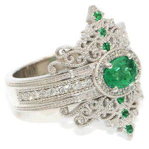 Anello in Stile Vintage da Palazzo, Design Classico per Donne - Product Image 4