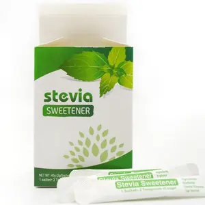 טבעי ממתיק קפה mate לתחליפי סוכר stevia ממתיק 2g Erythritol עבור קפה משקאות משקאות