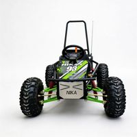 Karting Essence pour Adultes avec Transmission CVT 212cc, Quad de Course, Véhicule Commercial de Location en Extérieur