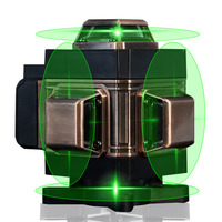 F FSPY-4-2 4D 16 lignes 532nm télécommande agriculture réglage automatique lumière verte niveau laser professionnel