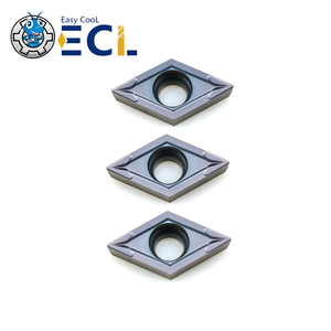 Plaquettes de tournage en carbure revêtues PVD série DCMT-TF Easy Cool pour tour automatique (acier, acier inoxydable, fonte) HRC<50 - Product Image 2