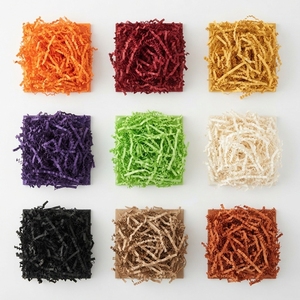 Bulk Crinkle <b>Paper</b> Shreds Halloween Decorations Premium Orange Black Basket Filler Eco-friendly Shredded <b>Paper</b> - Product Image 4