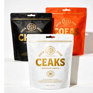 Bolsa de Embalaje Personalizada para Frutos Secos con Ventana Transparente, Cierre Hermético y Acabado Mate, Bolsa Vertical para Almendras y Anacardos - Product Image 5