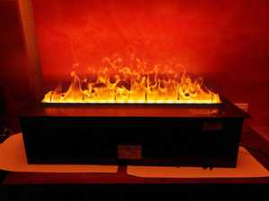 Moderno di lusso soggiorno mobili <span class=keywords><strong>eco</strong></span> <span class=keywords><strong>caminetti</strong></span> 3 lati elettrico lineare camino decorazione tv stand con design camino - Product Image 3