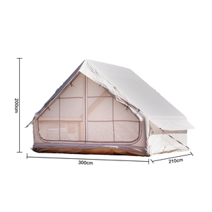 Tente de camping gonflable familiale de luxe portable E-RIKE 4 saisons 6.3 Oxford avec un grand design en forme de cloche - Product Image 2