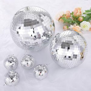 Ornements <span class=keywords><strong>boule</strong></span> disco, décorations suspendues réfléchissantes pour arbre <span class=keywords><strong>de</strong></span> Noël, fête, mariage, maison et événements festifs (plusieurs tailles) - Product Image 1