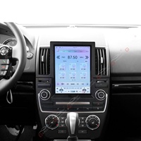 Lecteur dvd stéréo multimédia de voiture Android de style Tesla pour système de navigation gps Land Rover Freelander 2 2007-2015
