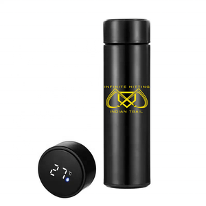 Bouteille d'eau intelligente en acier inoxydable 304 isolée sous vide avec logo personnalisé et affichage LED de la température – Vente en gros - Product Image 4