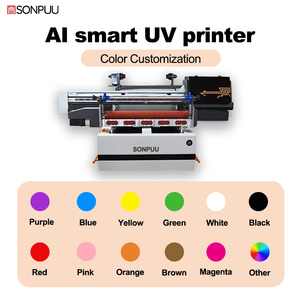 <span class=keywords><strong>Stampante</strong></span> a Getto d'Inchiostro UV 6090 Automatica con 12 Colori, Testina di Stampa G6, <span class=keywords><strong>Stampante</strong></span> per Carte e Uova - Product Image 2