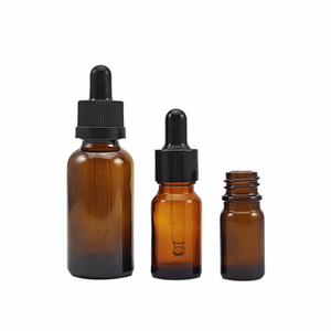 ขวดน้ำมันหอมระเหยสีเหลืองอำพันขนาด30มล. และ10มล. พร้อมปิเปตขวดหยดแก้ว1ออนซ์สำหรับใช้ในการจัดการพื้นผิว - Product Image 6