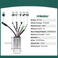 Motor Hub Belakang Tanpa Sikat Tahan Air LCD Baterai Lithium 36v 48v 24 Inci 250w Sepeda Listrik Twist Plastik Mid