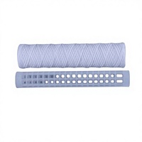 Cartouche filtrante industrielle RoHS de 10 pouces en fil PP 1 micron et filtre à eau multimicron enroulé en fil métallique pour traitement de l'eau, directement de l'usine