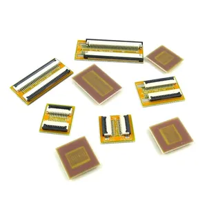 Flat Flexible Cable FFC FPC Jumper Extension PCB Flip Cover Pitch 1.0mm 4 6 8 10 12 14 16 20 24 30 Pin FPC Connector ZIF