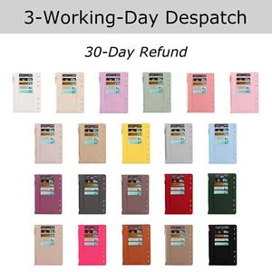 易和畅销6环A6卵石皮革宽松飞叶，用于带卡槽的文件组织 & 弹性笔环 - Product Image 3