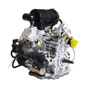 Motor diesel com 2 cilindros, preço de fábrica, baixo ruído, máquinas refrigeradas à água, 4 tempos, motor diesel