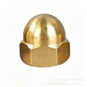 Écrous à tête ronde en laiton pour art et art ancien, M3 M4 M5 M6 M8 M20, finition cuivre poli, écrous de blocage - Product Image 5