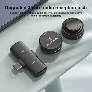Lot de 2 microphones Lavalier sans fil magnétiques puissants pour IPhone, IPad, téléphone Android, mini microphone à revers pour l'enregistrement vidéo - Product Image 5