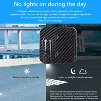 Projecteur de logo lumineux sans fil pour portière de voiture CarLED HD Angel Wings, lumière de courtoisie, accessoires de voiture