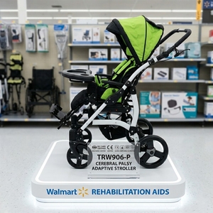 Silla de Ruedas Todoterreno Premium de Aluminio para Niños con Parálisis Cerebral (PC) y Necesidades Especiales, con Asiento Ajustable e Inclinable - Product Image 2