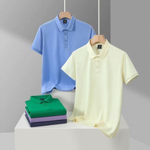 T-shirts décontractés de haute qualité, style manches courtes, t-shirt unisexe à col roulé, uni, 100% coton, élasthanne, doux, mode homme femme - Product Image 1